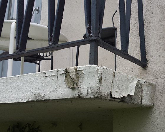 Balkon- und Fassadensanierung nach der Balco-Methode Balco