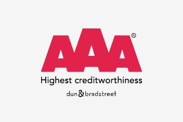 Tripple A - AAA. Balco has the Highest creditworthiness by Dun & Bradstreet